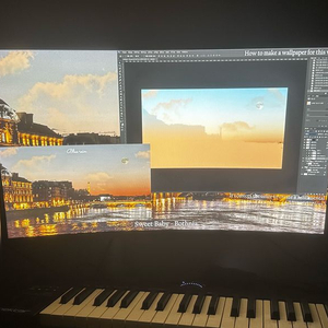 KRK Rokit5 G4 1조 뉴트릭케이블 + 파워케이블