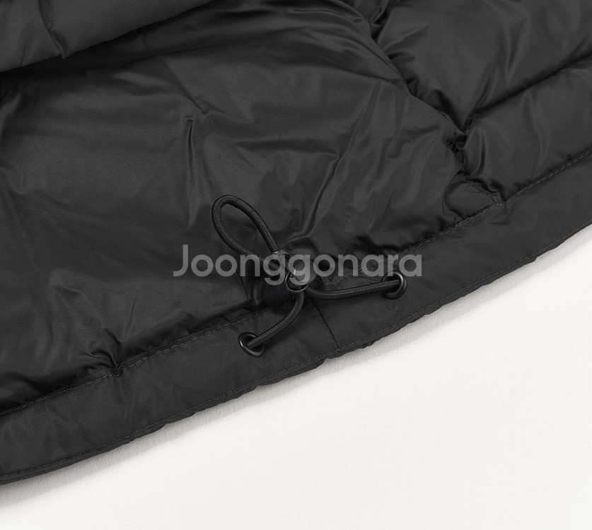 25FW 슈프림 다운 하프 집 후드 패딩 ( 블랙 L--3