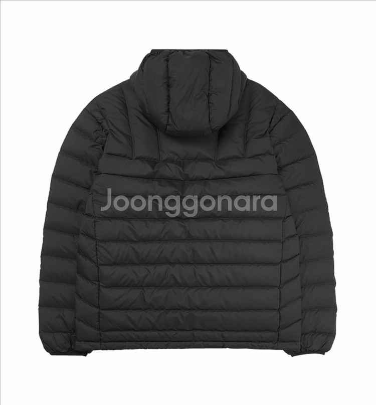 25FW 슈프림 다운 하프 집 후드 패딩 ( 블랙 L--1