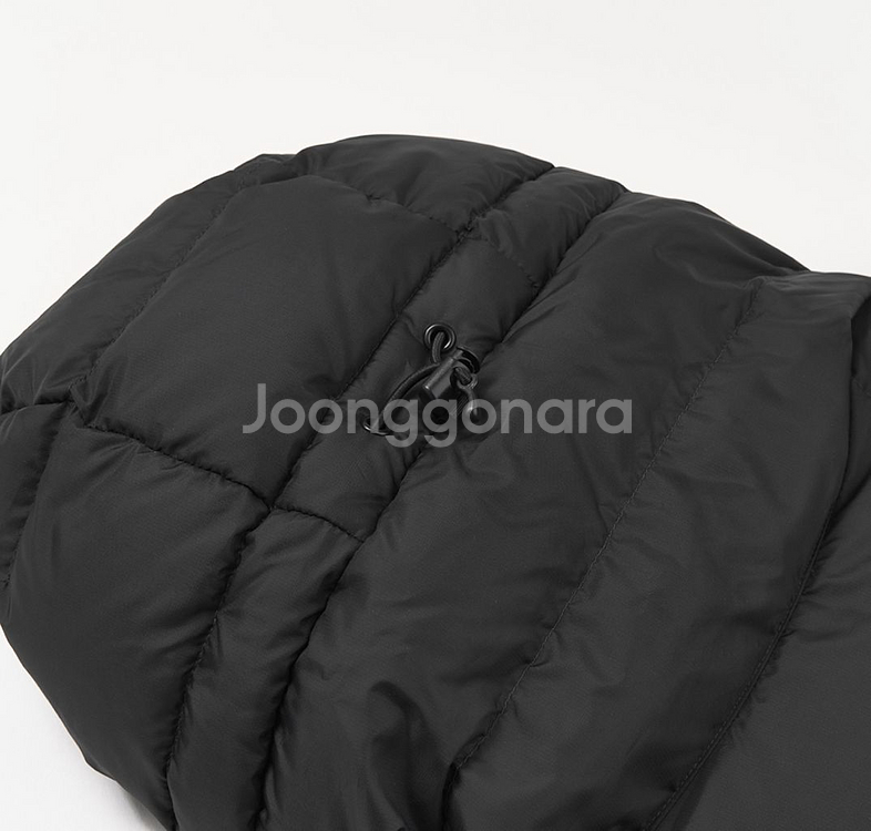 25FW 슈프림 다운 하프 집 후드 패딩 ( 블랙 L--2