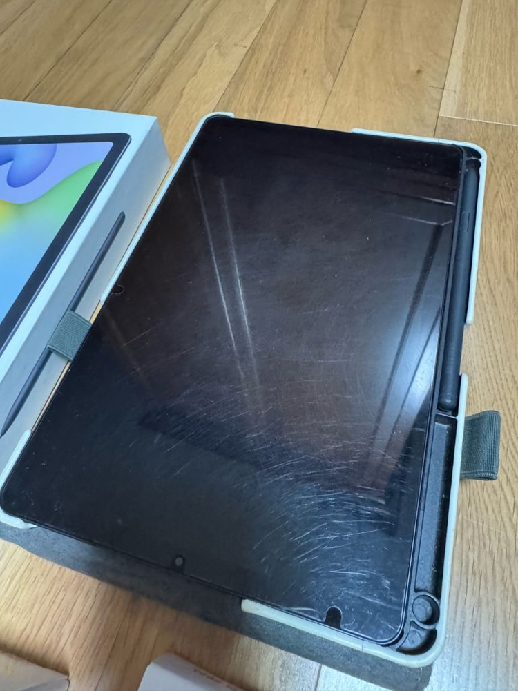 갤럭시 탭 S6 Lite 구몬탭 + S펜 다수 구몬펜 지우개--1