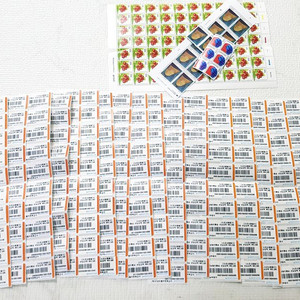 사용하시고남은우표 라벨전부삽니다 이미지