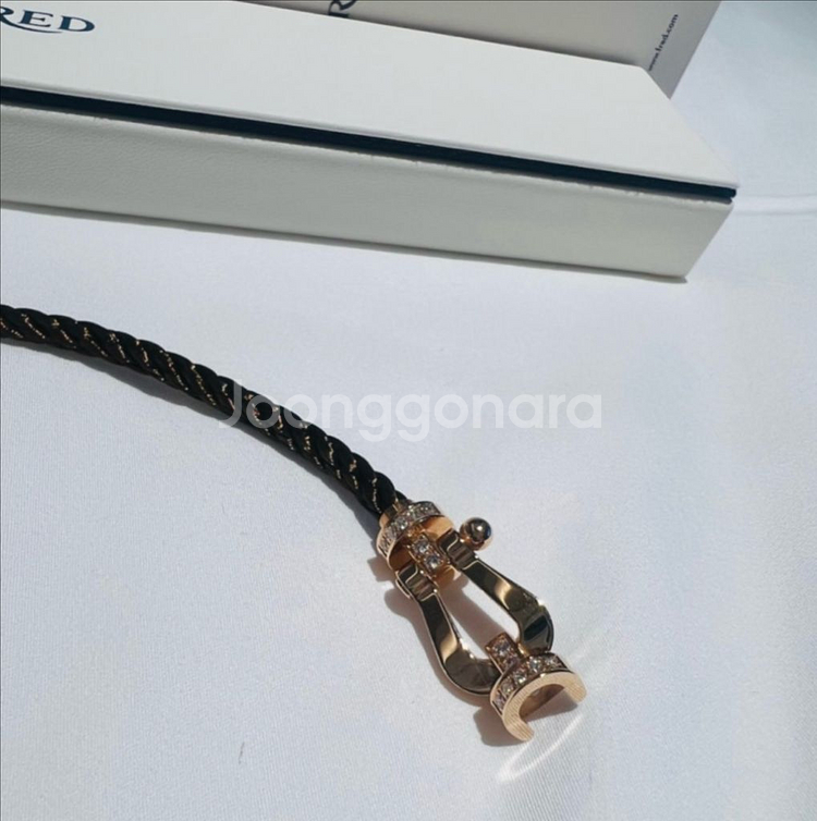 <완전할인>프레드 18K 로즈골드 0.28 캐럿 다이아--1