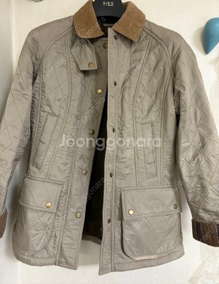 바버비드넬퀼팅자켓--5