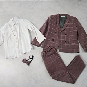 남아 정장 세트 140, 구두까지 풀셋