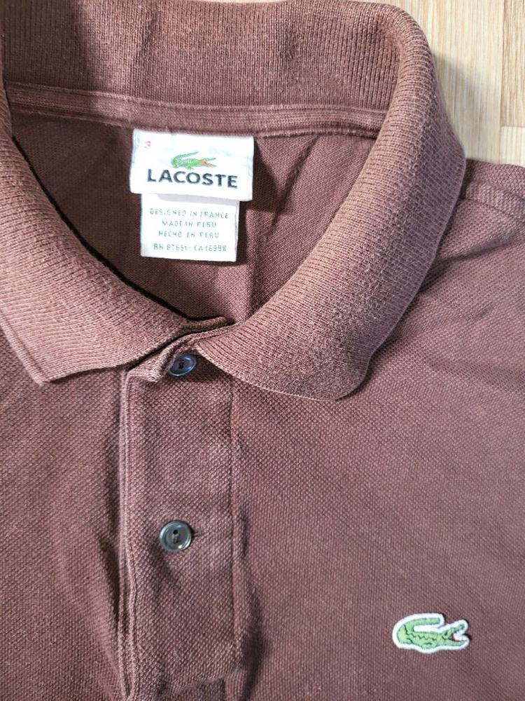 남녀공용 라코스테 반팔 PK티 카라티셔츠.--2