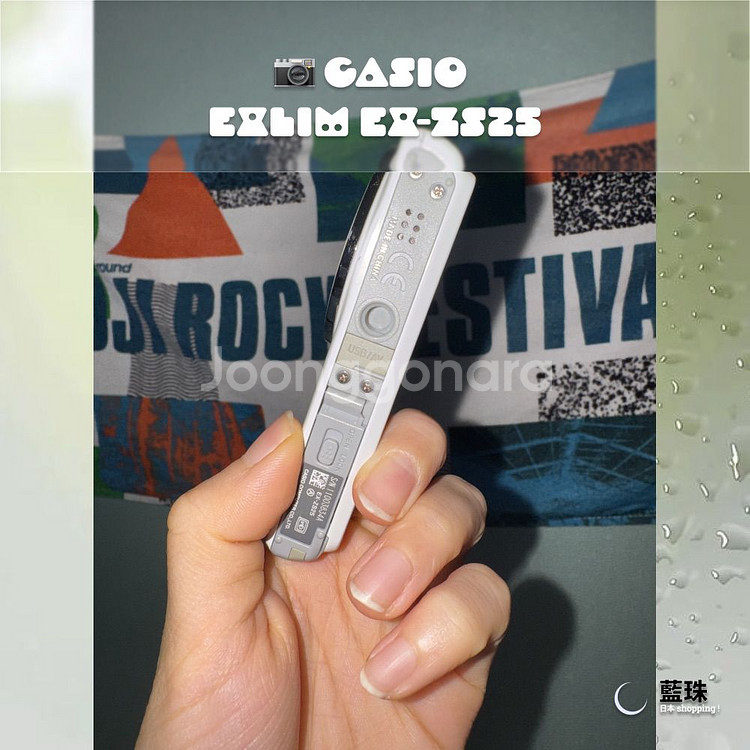 카시오 CASIO 엑슬림 빈티지 레트로 디지털 카메라 EX-ZS25--5