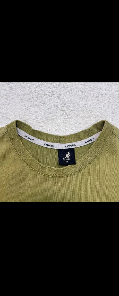 남녀공용 캉골 포켓 라운드 반팔티셔츠 판매합니다--3