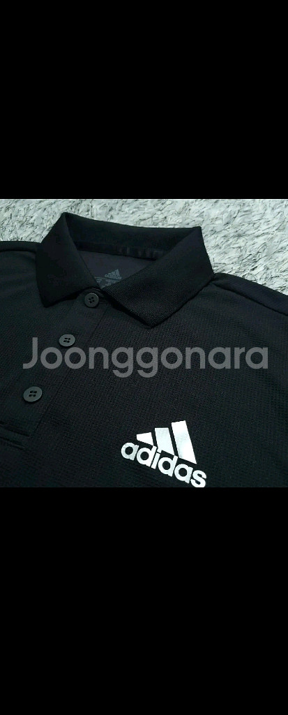 남녀공용 아디다스 반팔티 카라티셔츠 팝니다.--2