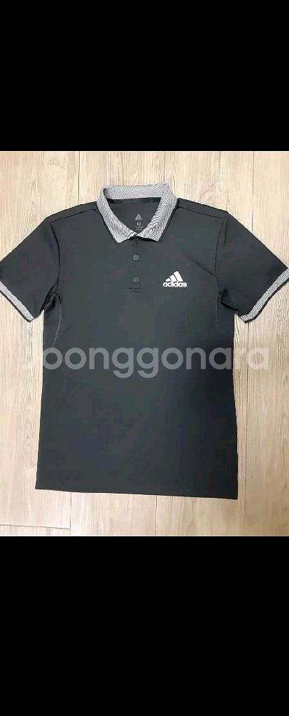 남녀공용 아디다스 반팔티 카라티셔츠 팝니다.--0