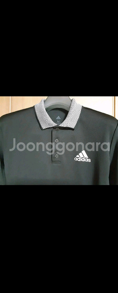 남녀공용 아디다스 반팔티 카라티셔츠 팝니다.--2