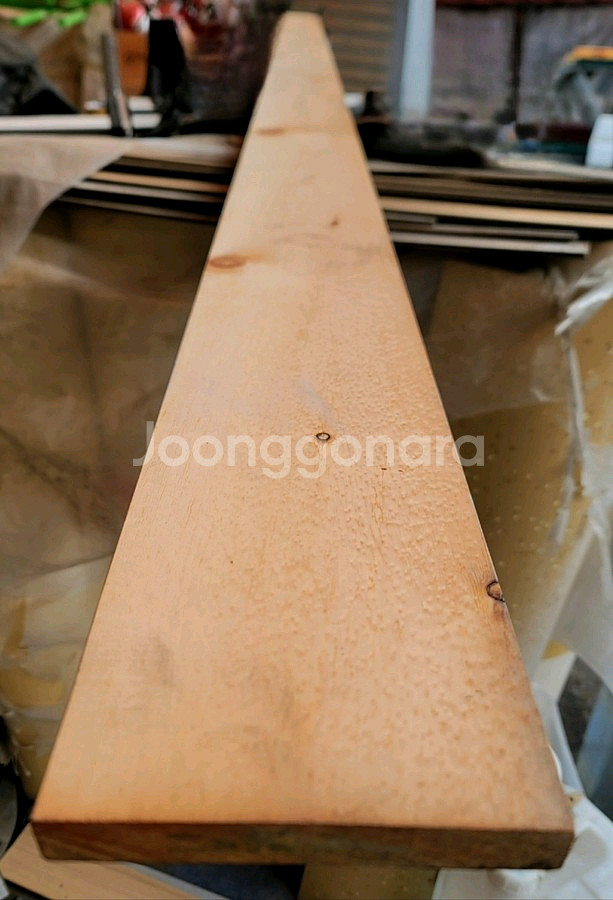 투바이, 원바이 구조목 판재 레드파인 팝니다--0