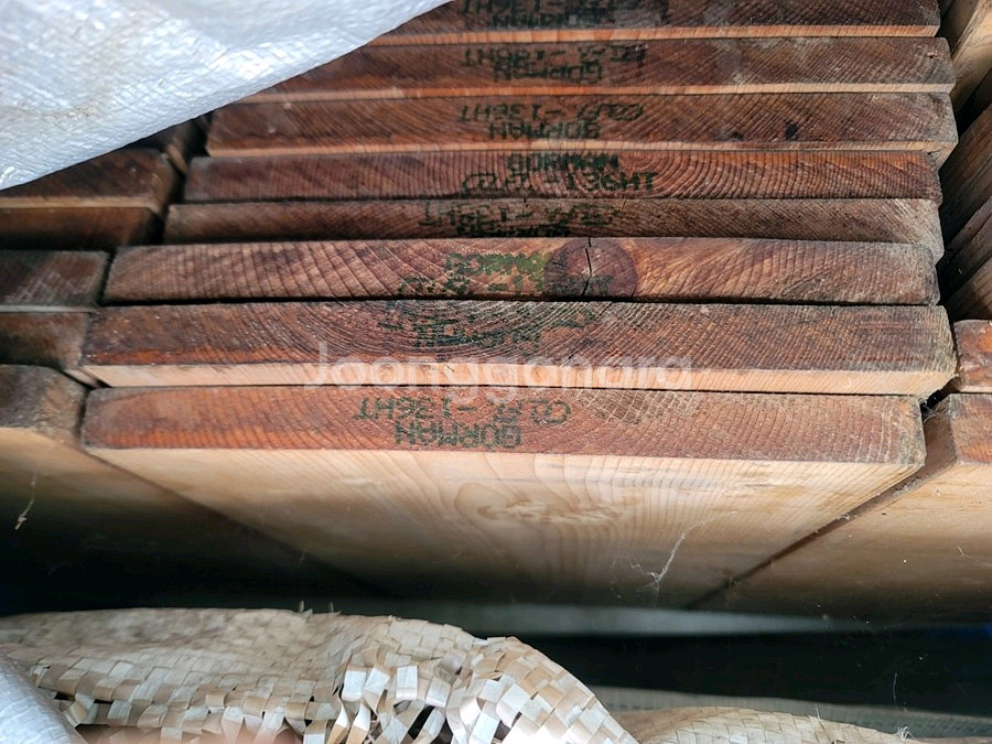 투바이, 원바이 구조목 판재 레드파인 팝니다--4