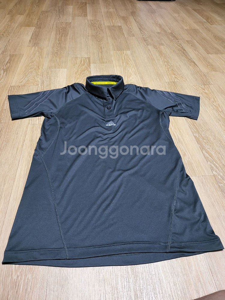 남녀공용 아디다스 기능성 반팔티 카라티셔츠 팝니다--2