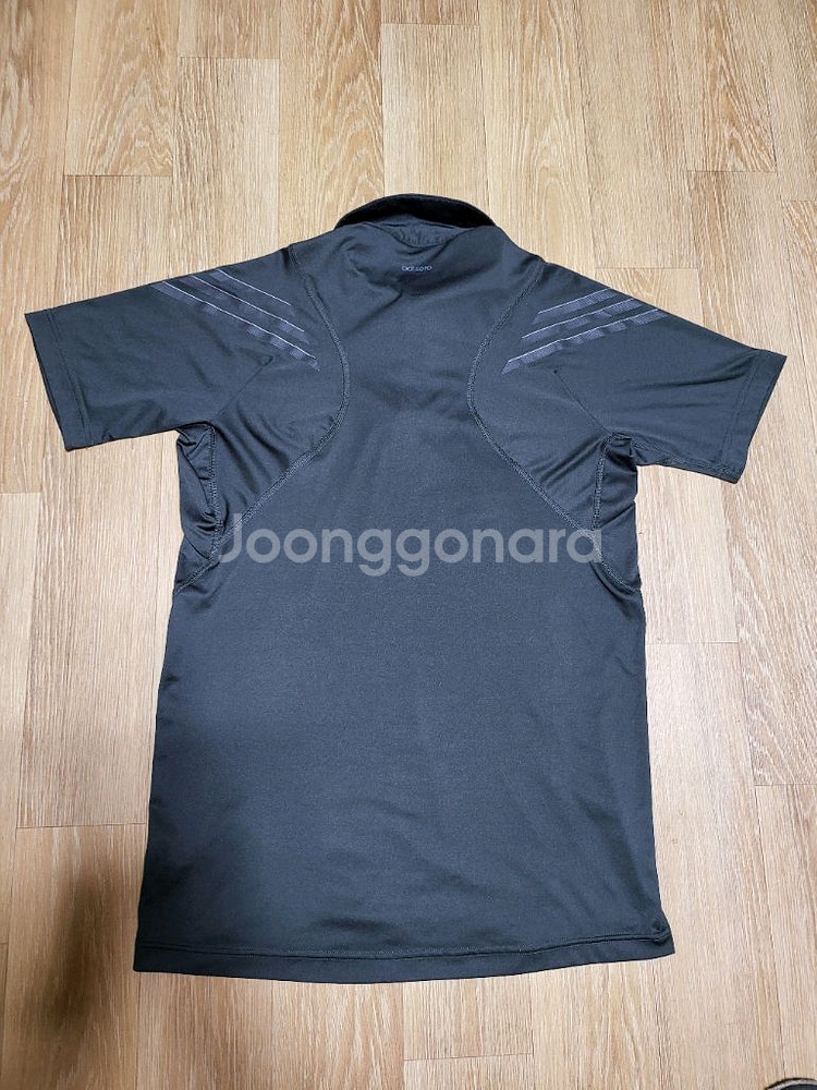 남녀공용 아디다스 기능성 반팔티 카라티셔츠 팝니다--1