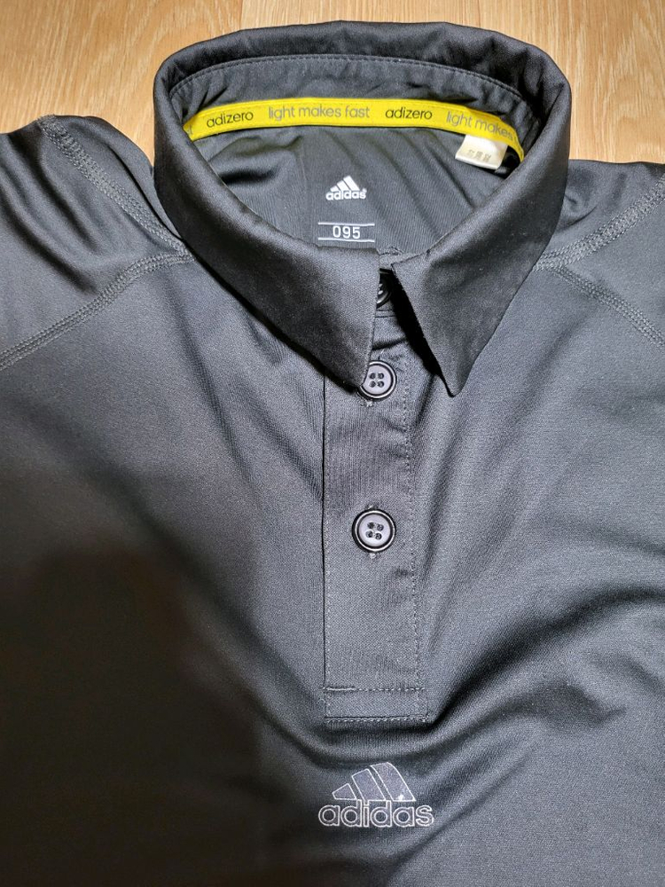 남녀공용 아디다스 기능성 반팔티 카라티셔츠 팝니다--3