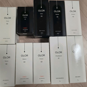 오로르 셀프세차용품 21종 세트 새제품