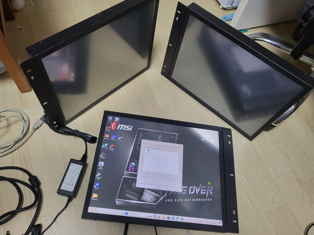 TOPTECH S170산업용17인치 LCD터치 모니터팜--1