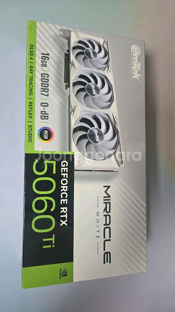 이엠텍 미라클 RTX 5060Ti 16G 그래픽카드--0