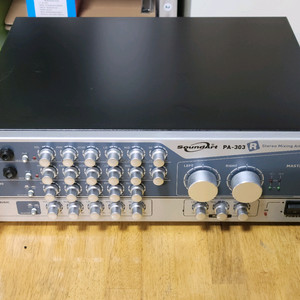 노래방앰프 방송앰프 PA-303R 150W x2
