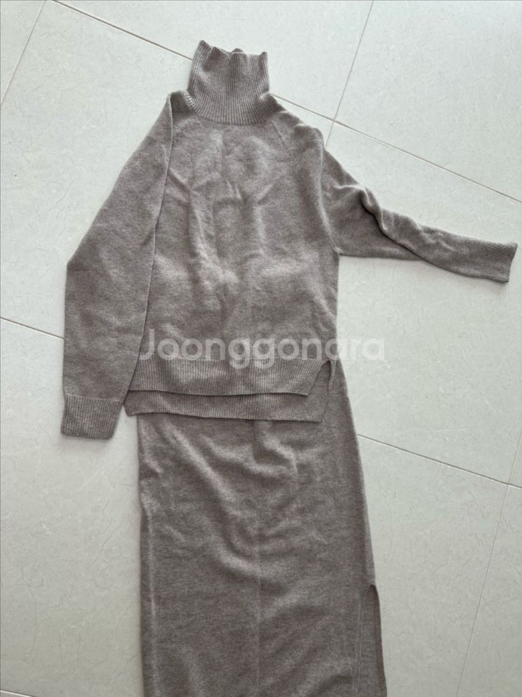 페이지유 니트 치마세트--0