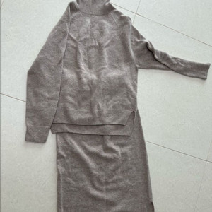 페이지유 니트 치마세트