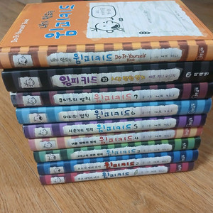 윔피키드 9귄+브리짓 존슨 다이어리 원서