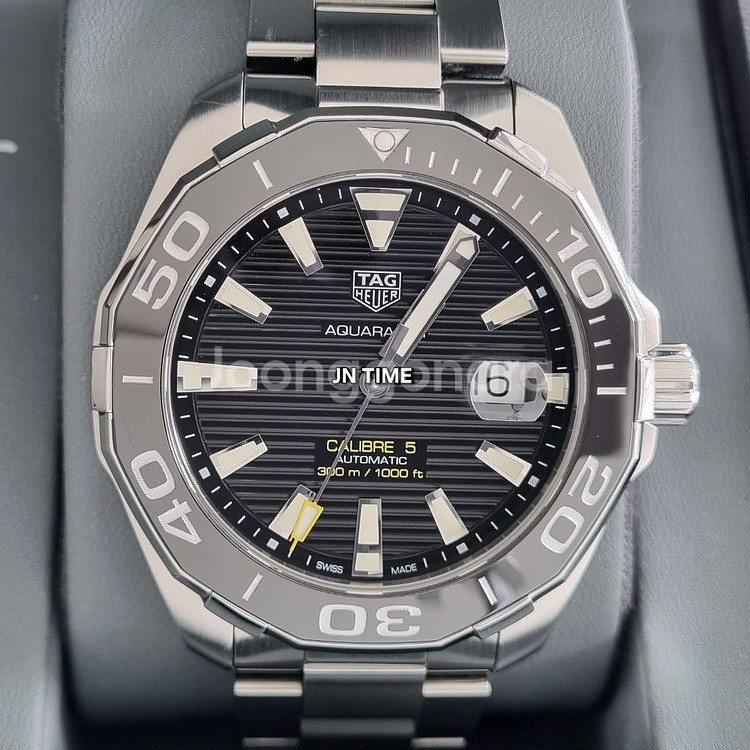 태그호이어 아쿠아레이서 구형 오토 검판 43mm(오버홀 완료)--0