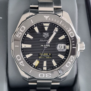 태그호이어 아쿠아레이서 구형 오토 검판 43mm(오버홀 완료)