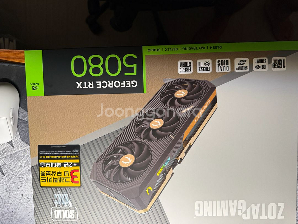 zotac RTX 5080 그래픽카드--0