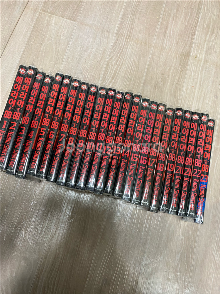 희귀만화 에어리어 88 정발판 1~23(완) 판매--0