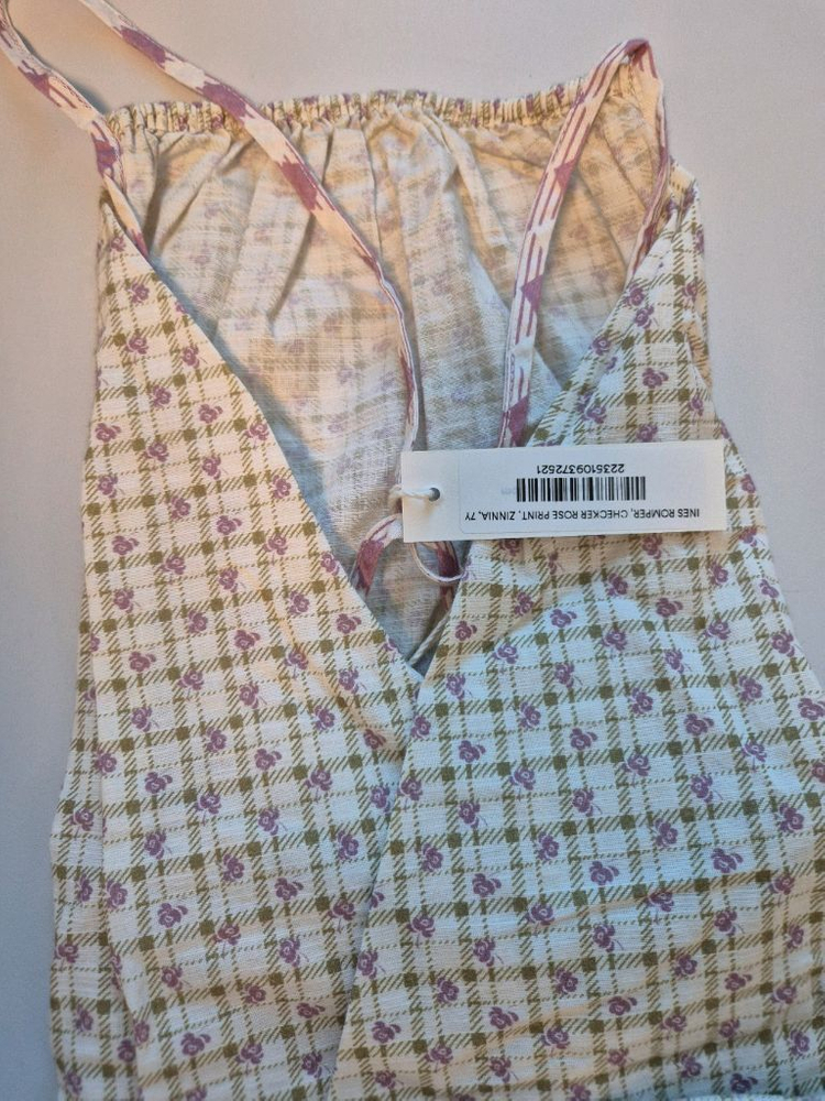 수어플룸 체커로즈 프린트 이네스 7y--1