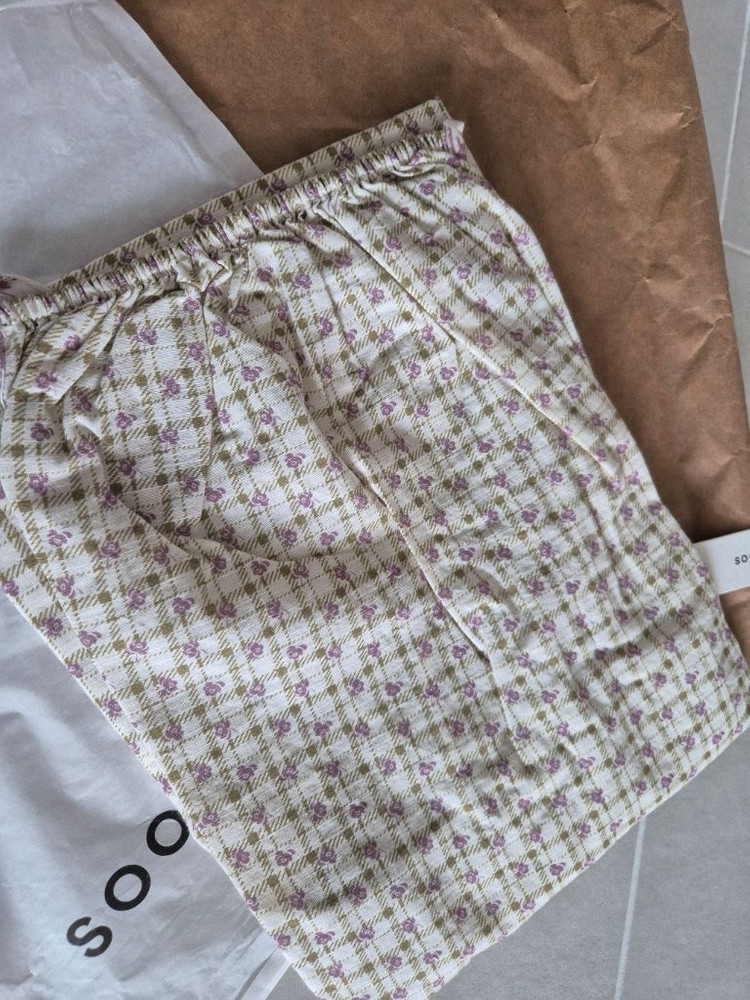 수어플룸 체커로즈 프린트 이네스 7y--3