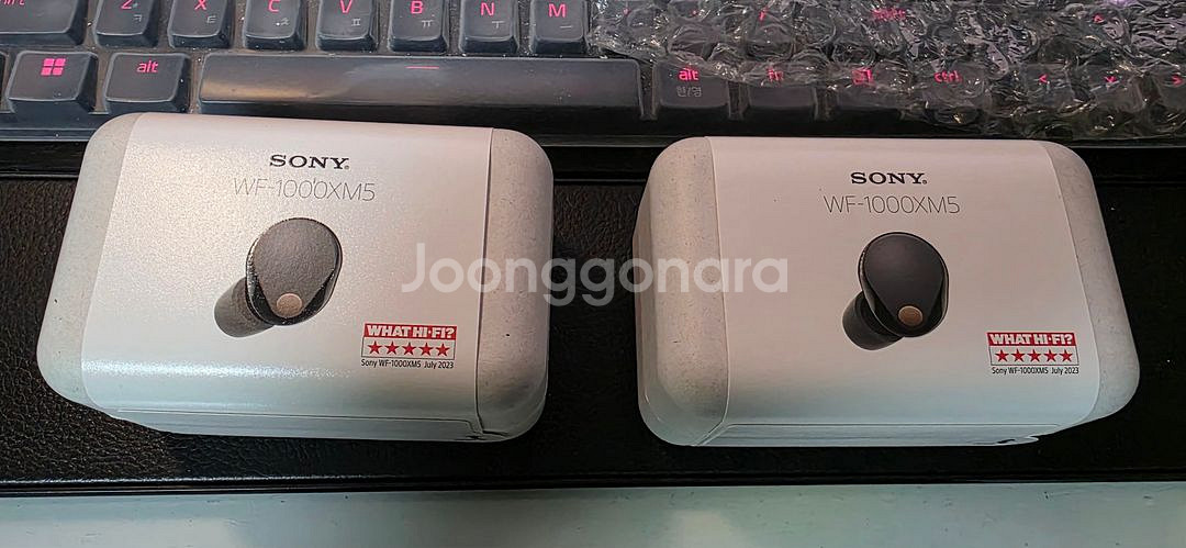 SONY WF-1000XM5 (정품) 블랙 미개봉 새제품--0