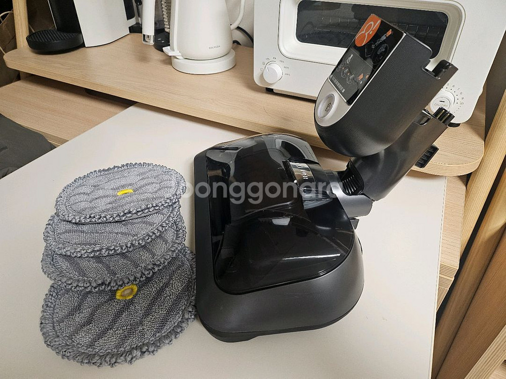 LG코드제로 오브제컬렉션A9s 스팀 물걸레키트 팝니다.--1