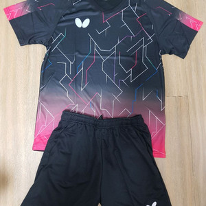 버터플라이 운동복 탁구복 탁구유니폼 상하의 한벌세트 판매