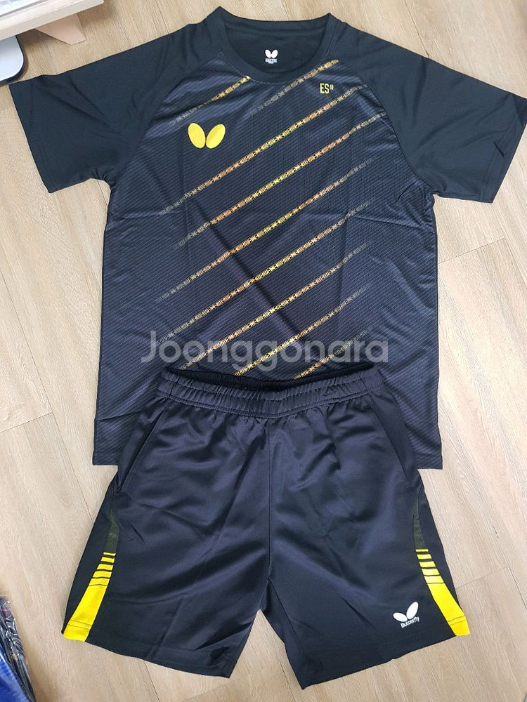 버터플라이 운동복 탁구복 탁구유니폼 상하의 한벌세트 판매--7