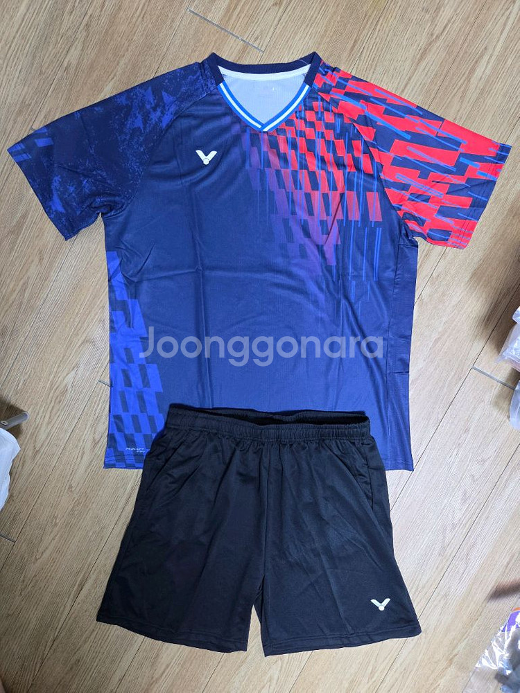 빅터(Victor) 운동복 배드민턴복 탁구복 탁구 유니폼 상하의세트 새상품 판매--2