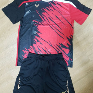 빅터(Victor) 운동복 배드민턴복 탁구복 탁구 유니폼 상하의세트 새상품 판매