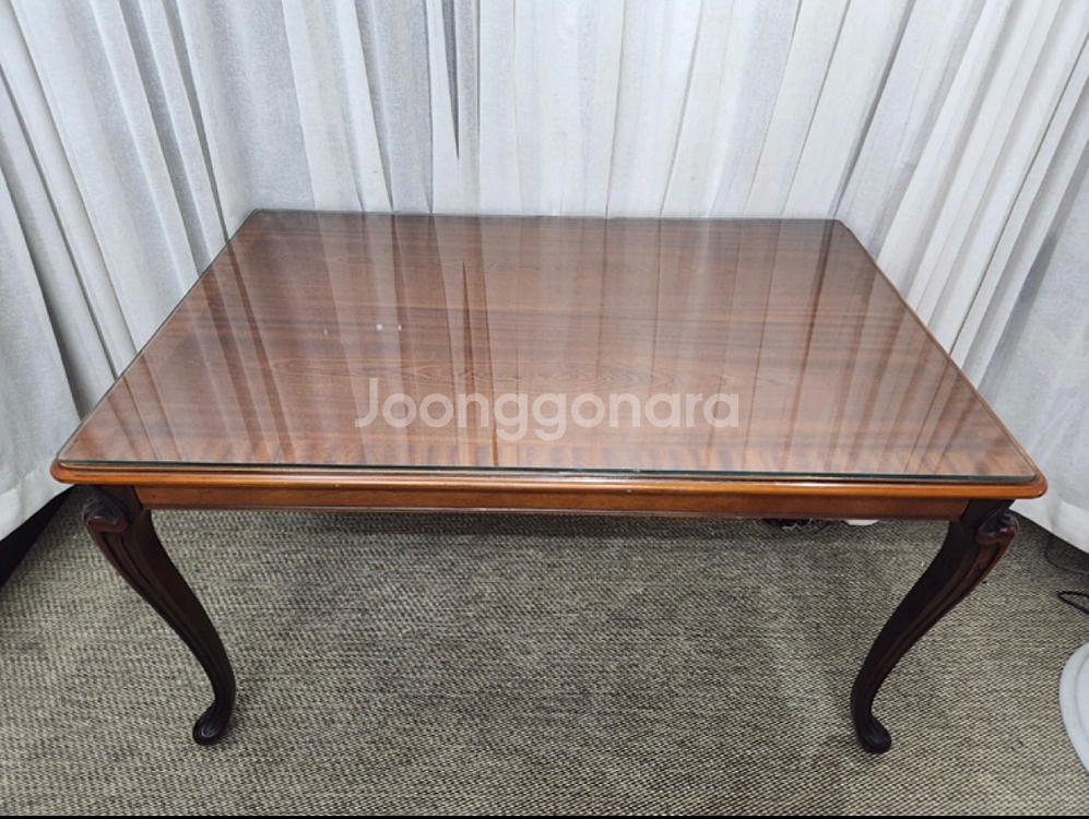 영국 클래식엔틱 Queen Anna 조지언가구 4 인식탁 테이블--0