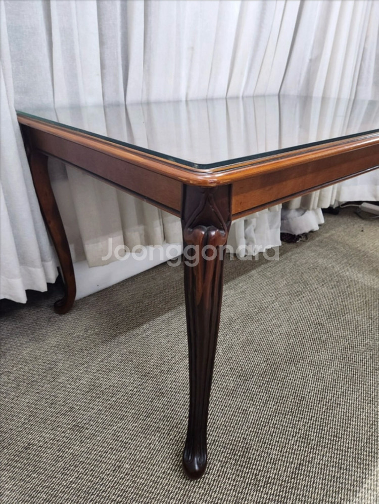 영국 클래식엔틱 Queen Anna 조지언가구 4 인식탁 테이블--3