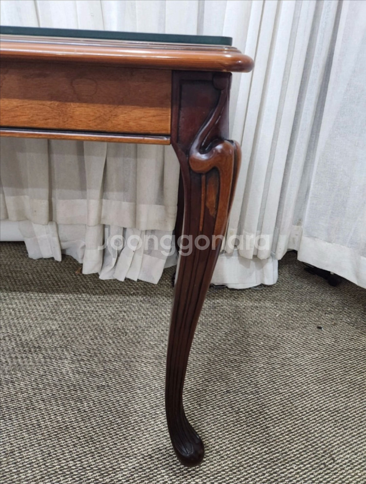 영국 클래식엔틱 Queen Anna 조지언가구 4 인식탁 테이블--5