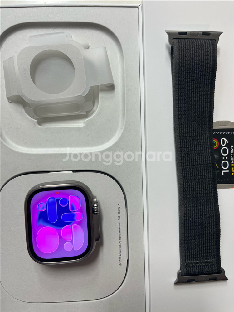 애플워치 울트라2 실버 애플케어+ 26.2--0