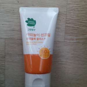 그린핑거 선크림 새상품 판매합니다.