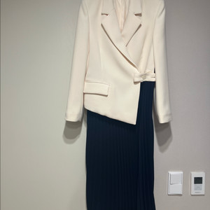 Sandro 산드로 플리츠 원피스 55