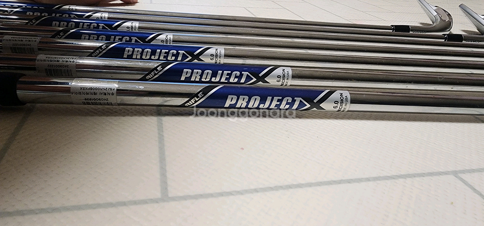 스릭슨 zx5 mk2 프로젝트x 6.0 아이언 팝니다--3