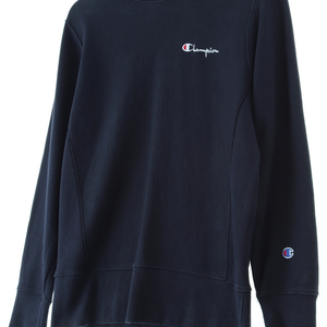(S) 챔피온 맨투맨 티셔츠 리버스위브 스웻 네이비