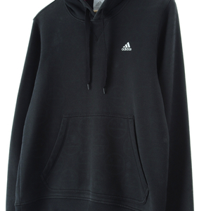 (L) 아디다스 후드티셔츠 사용감 블랙 기모