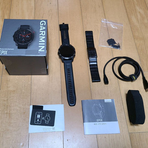 가민 에픽스 젠2 정품 스틸 스트랩 포함