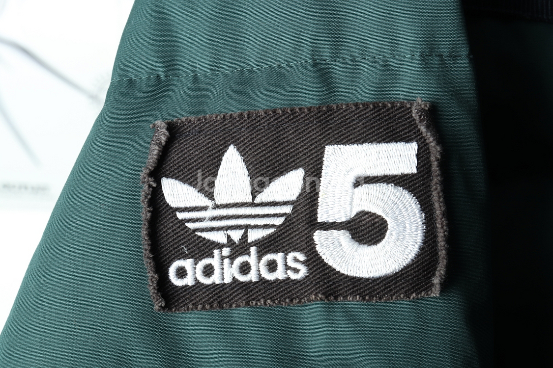 (L-XL) 아디다스 패딩 점퍼자켓 덕다운 그린--6